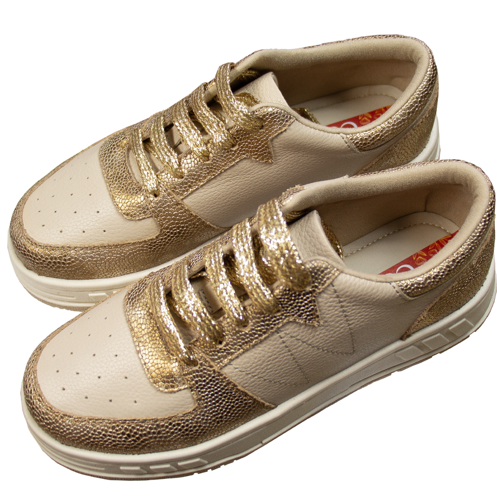 ZAPATILLA  LEONA  PLATINO