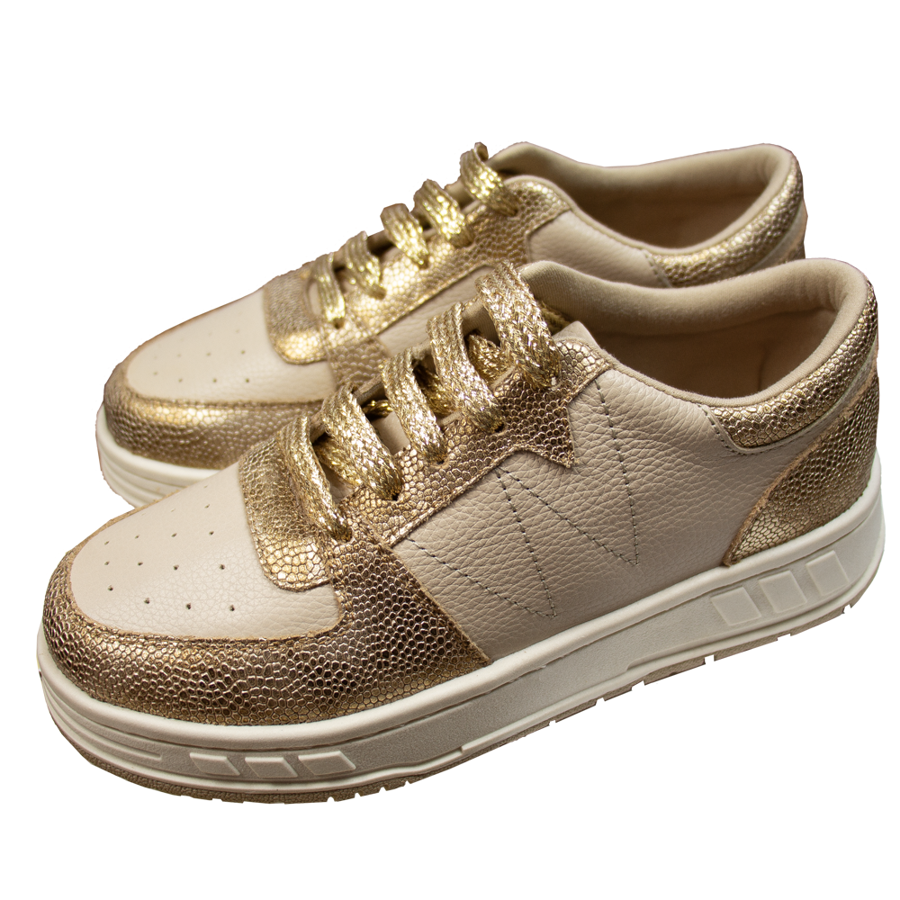 ZAPATILLA  LEONA  PLATINO