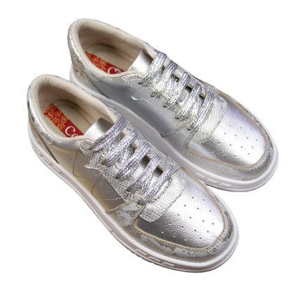 ZAPATILLA  LEONA  PLATA