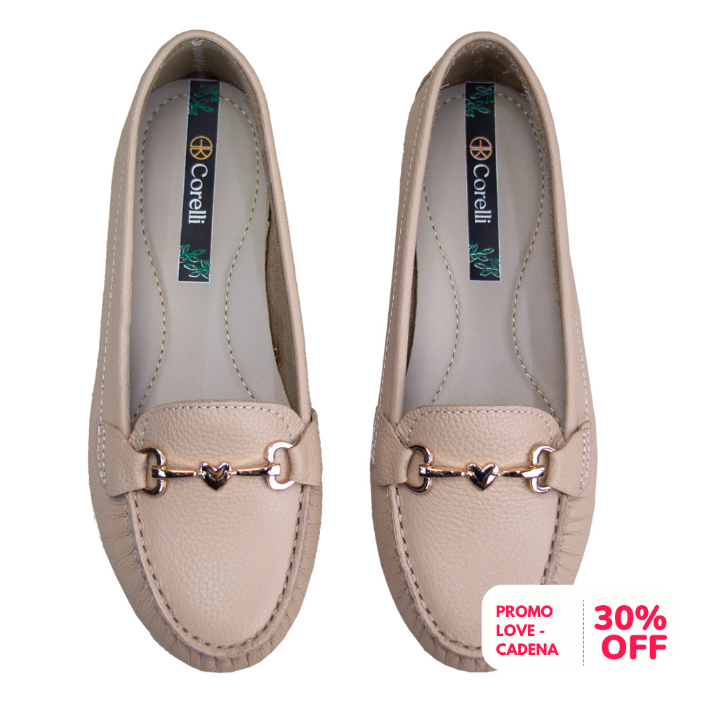 MOCASIN CHATO LOVE  SAND