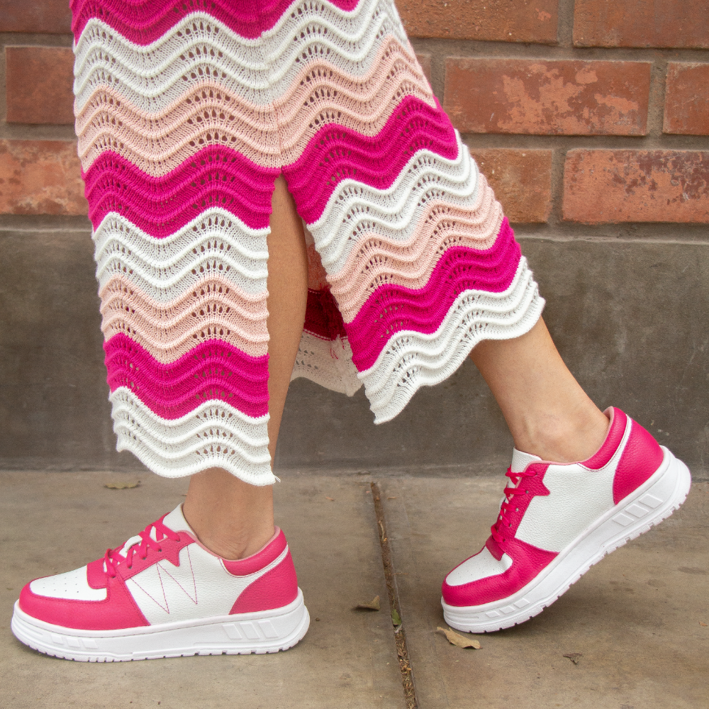 ZAPATILLA  LEONA FUCSIA