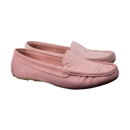 MOCASIN ESTER II   GAMUZA   PALO ROSA - CAUCHO TOFFE