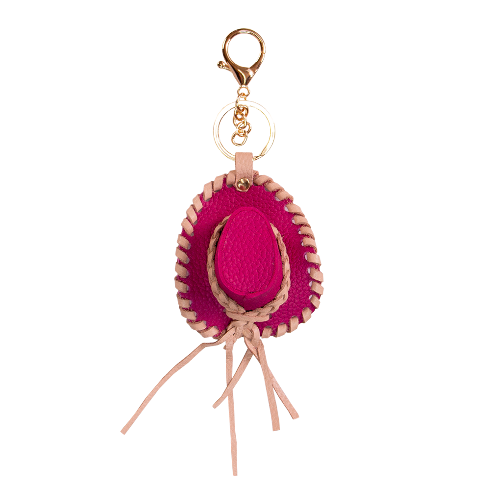 CHARM  SOMBRERO BAQUERO FUCSIA / NUDE