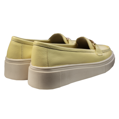 MOCASIN  PLATAFORMA  GIANELLA MANTEQUILLA