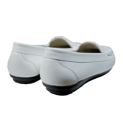 MOCASIN CHATO   PRINTS    BLANCO