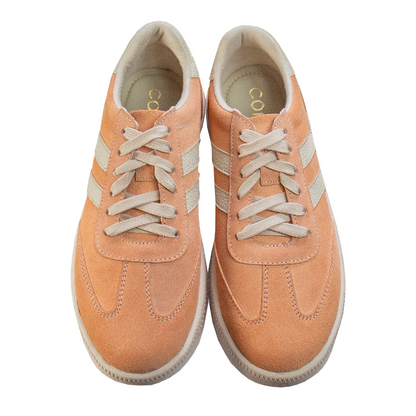 ZAPATILLA SIENA GAMUZON CORAL