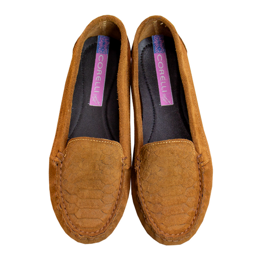 MOCASIN GAMUZA ESTER II HABANO - VALE ARCO NEGRO