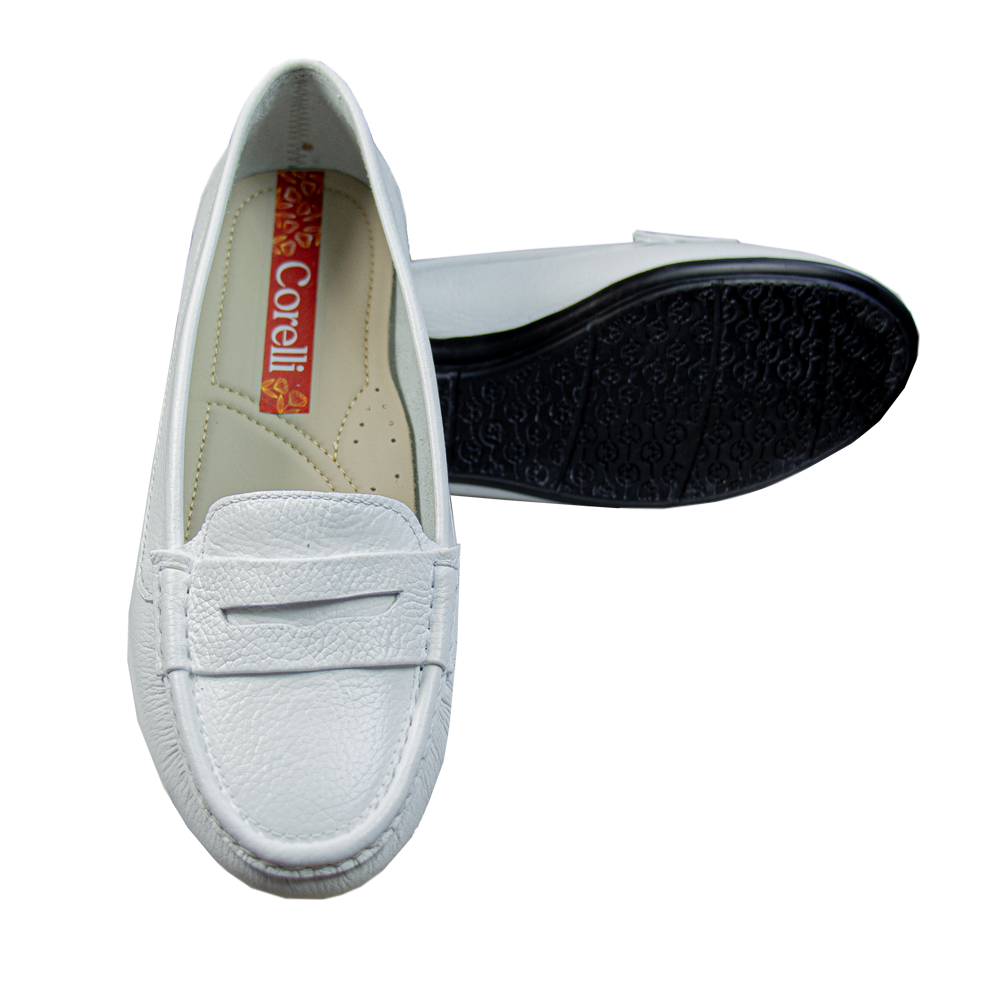 MOCASIN CHATO   PRINTS    BLANCO