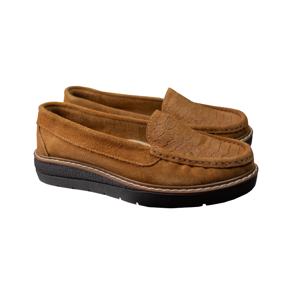 PLATAFORMA ESTER GAMUZA HABANO - ZARA NEGRO