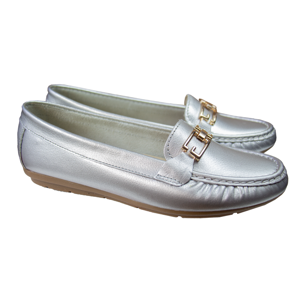 MOCASIN CHATO THAIS PLATA