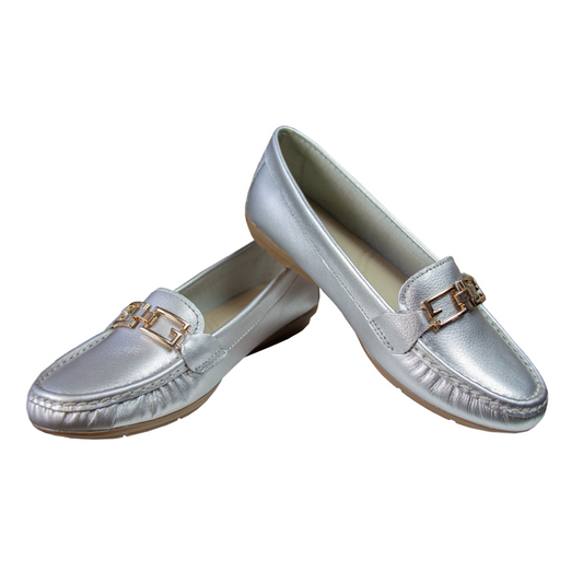 MOCASIN CHATO THAIS PLATA