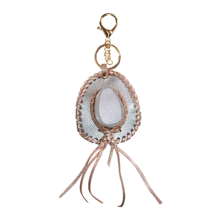 CHARM  SOMBRERO BAQUERO PLATA / ORO ROSA
