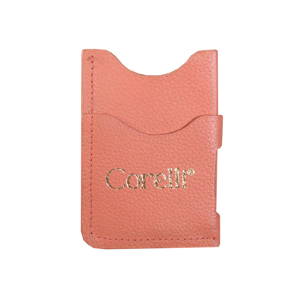 TARJETERO LOGO CORELLI CORAL
