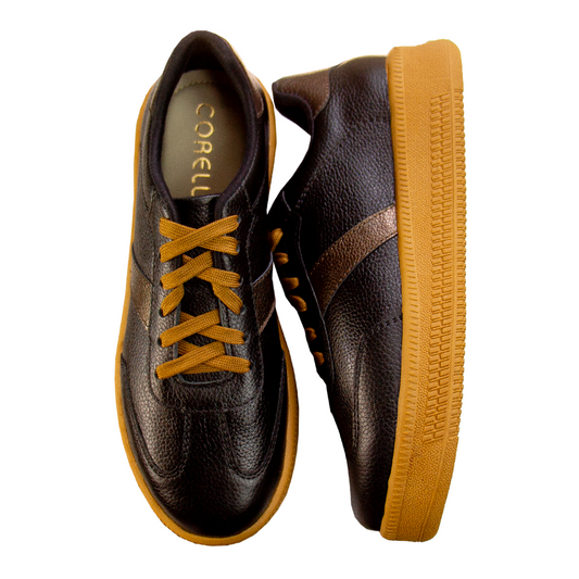 ZAPATILLA SIENA GAMUZON NEGRO