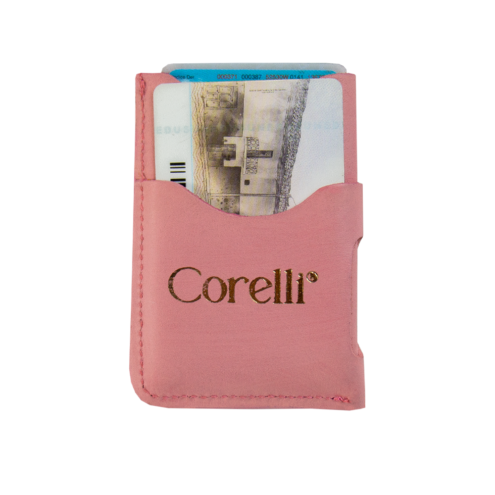 TARJETERO PUNTOS ROSADO