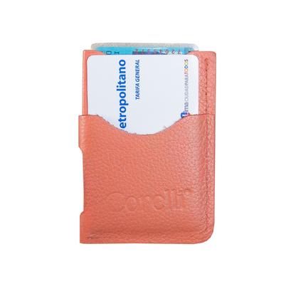 TARJETERO LOGO CORELLI CORAL