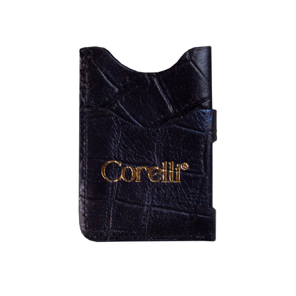 TARJETERO CROCO AZUL