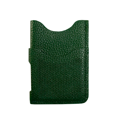 TARJETERO PUNTOS VERDE HOJA