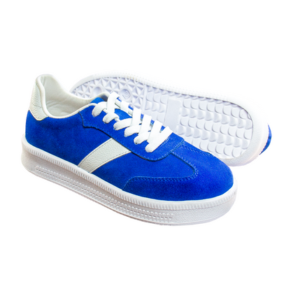 ZAPATILLA TERRA GAMUZON AZUL ELECTRICO