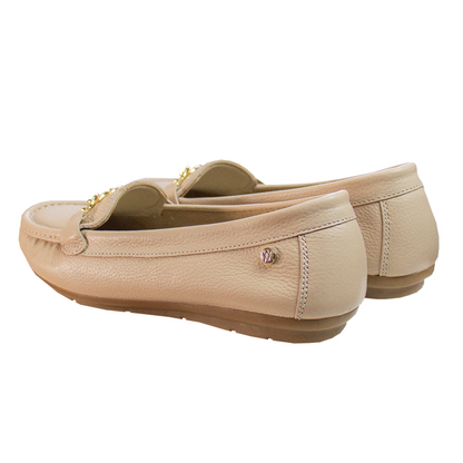 FLAT LOAFER VANILLA CHAIN