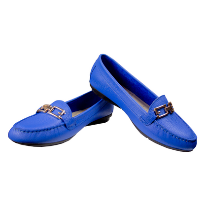 MOCASIN CHATO THAIS AZULINO