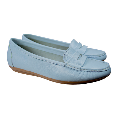 MOCASIN CHATO PRINTS CIELO