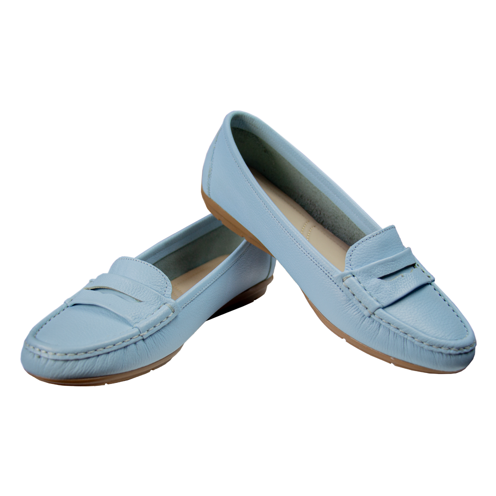 MOCASIN CHATO PRINTS CIELO