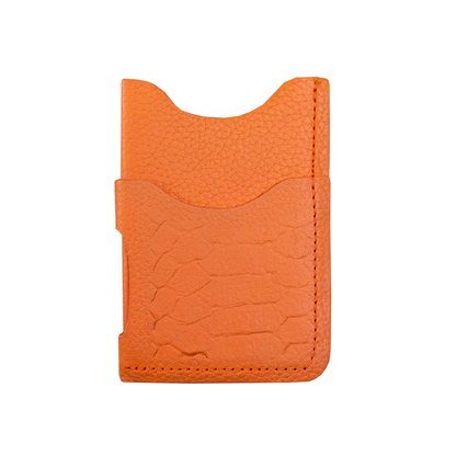 TARJETERO CROCO NARANJA