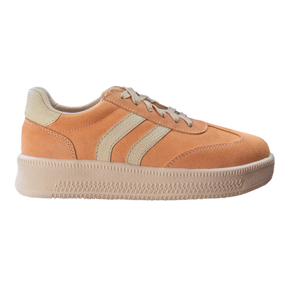 ZAPATILLA SIENA GAMUZON CORAL