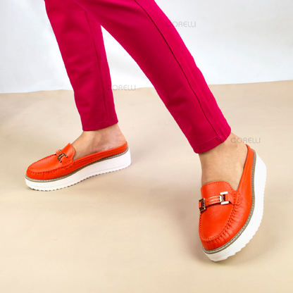 SUECO PLATAFORMA CATALINA NARANJA