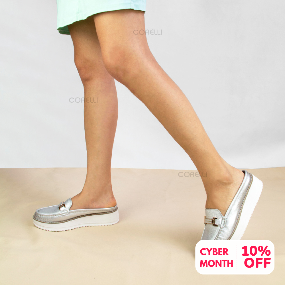 SUECO PLATAFORMA CATALINA FOLIA PLATA