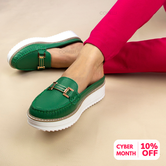 SUECO PLATAFORMA CATALINA  VERDE HOJA