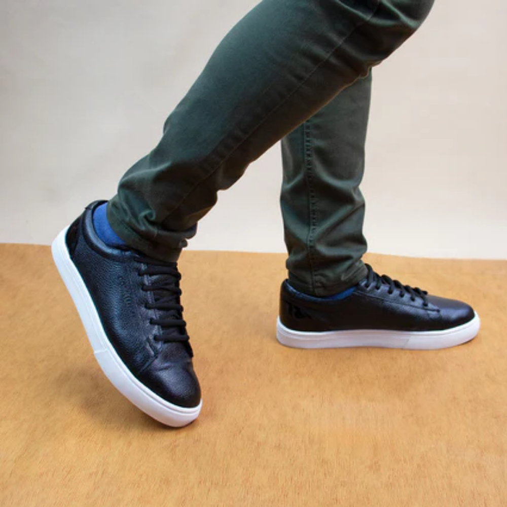 ZAPATILLA XAVI  RONDINI NEGRO / CHAROL NEGRO