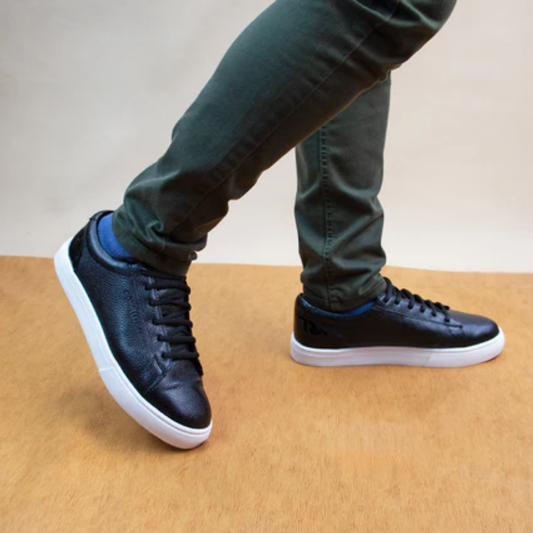 ZAPATILLA XAVI  RONDINI NEGRO / CHAROL NEGRO