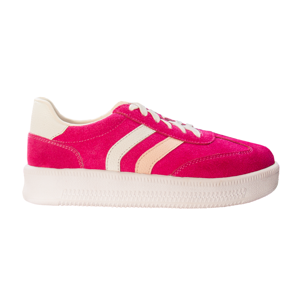 ZAPATILLA SIENA GAMUZON FUCSIA
