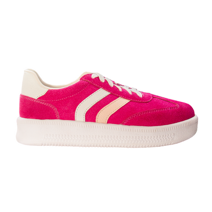 ZAPATILLA SIENA GAMUZON FUCSIA