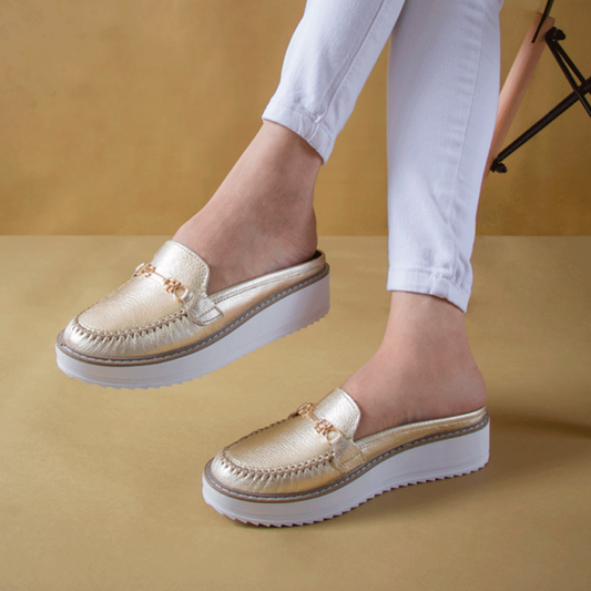 SUECO PLATAFORMA JOYCE   FOLIA PLATINO