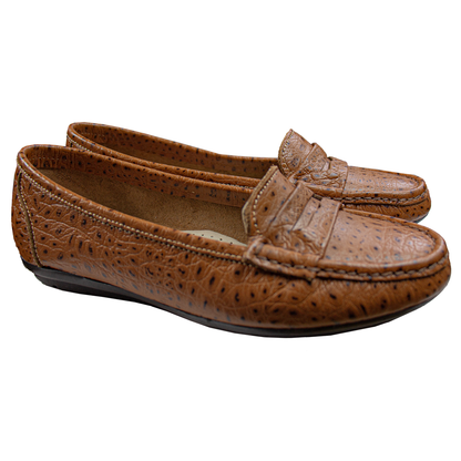 MOCASIN CHATO   PRINTS  TORTUGA  NATURAL