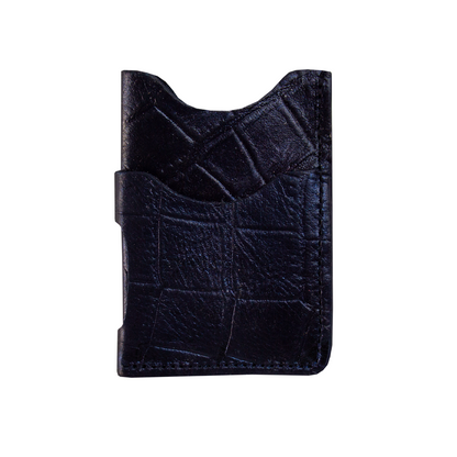 TARJETERO CROCO AZUL