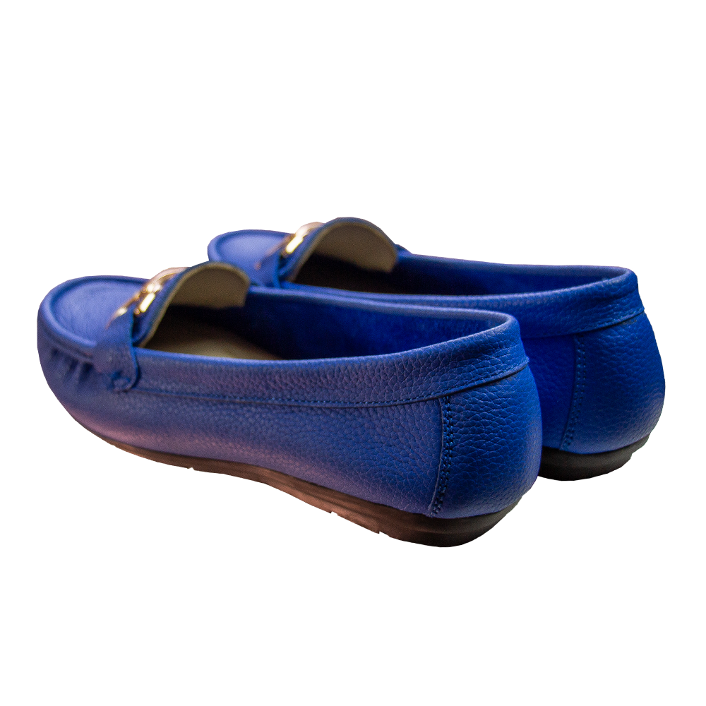 MOCASIN CHATO DOLCE AZULINO