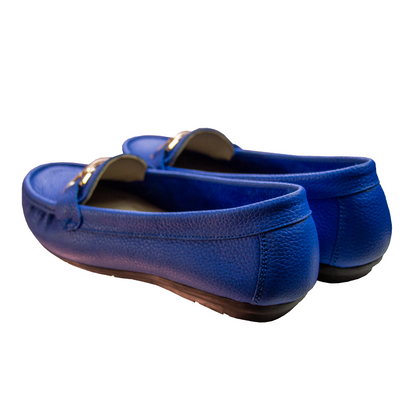MOCASIN CHATO DOLCE AZULINO