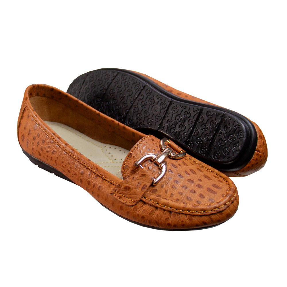 MOCASIN CHATO  DOLCE TORTUGA NATURAL
