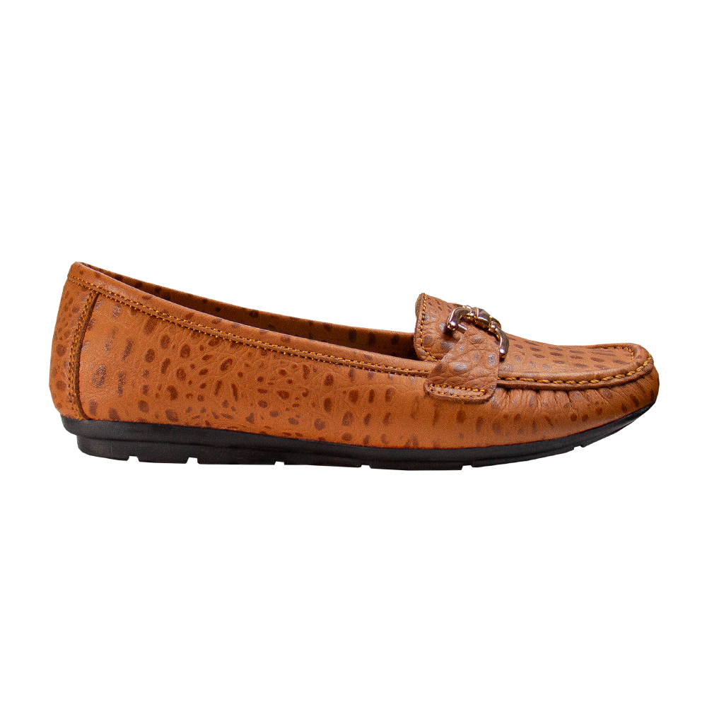 MOCASIN CHATO  DOLCE TORTUGA NATURAL