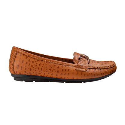 MOCASIN CHATO  DOLCE TORTUGA NATURAL