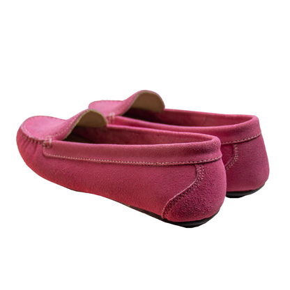 MOCASIN ESTER II GAMUZA ROSADO - VALE ARCO NEGRO