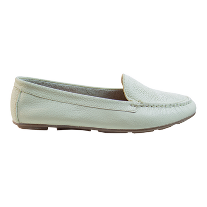MOCASIN CHATO GINNA VAINILLA - VALE ARCO TOFFE