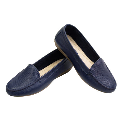 MOCASIN CHATOPUNTOS AZUL