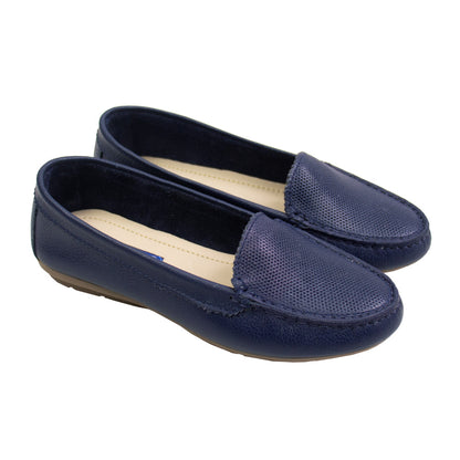 MOCASIN CHATOPUNTOS AZUL