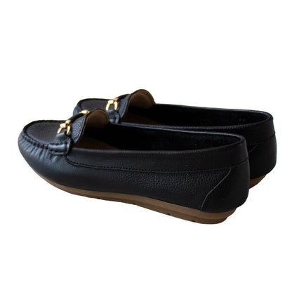 MOCASIN CHATO SARA-2 NEGRO