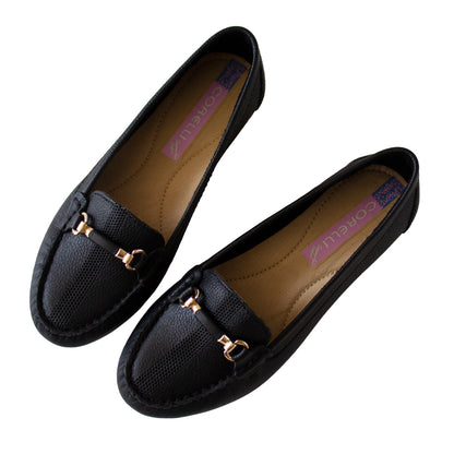 MOCASIN CHATO SARA-2 NEGRO
